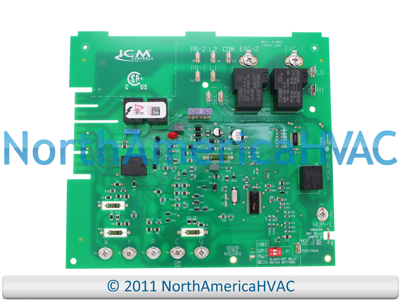OEM ICM Furnace Control Circuit Board Replaces Carrier Bryant